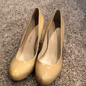 Franco Sarto nude heels